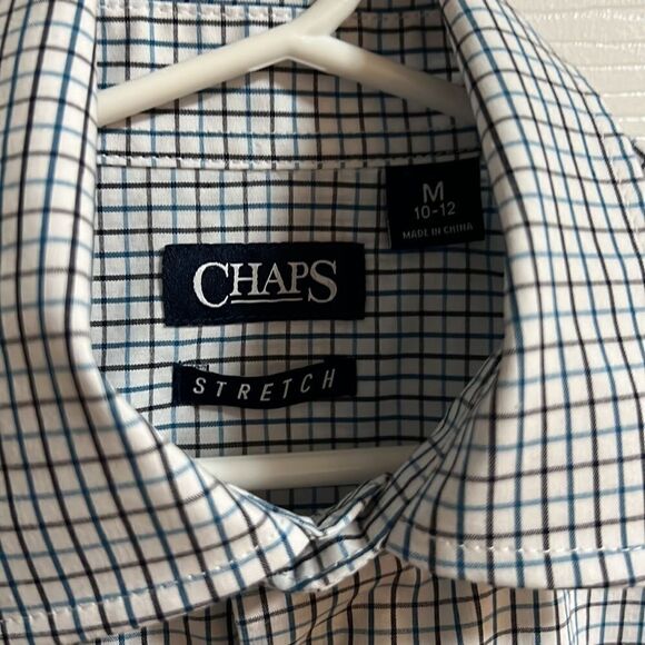 Chaps Stretch size youth medium (10/12) dress shirt. - Picture 2 of 4